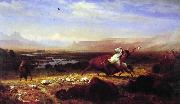 Albert Bierstadt The Last of the Buffalo USA oil painting artist